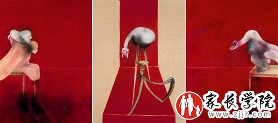 《三联画的第二版》（Second Version of Triptych）， 1944，1988&nbsp;弗朗西斯·培根